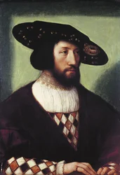 Porträtt av Kristian II (1481-1559)
